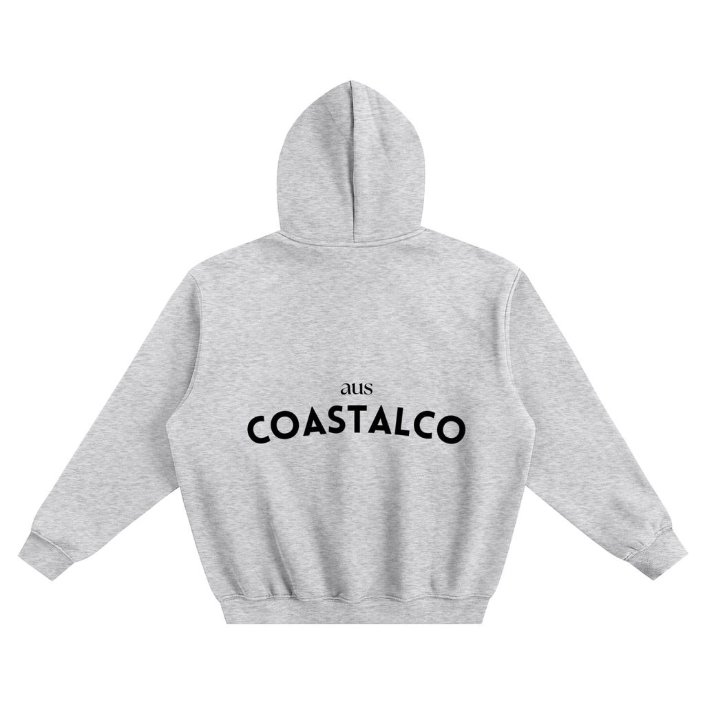Black OG Fleeced Boxy Hoodie