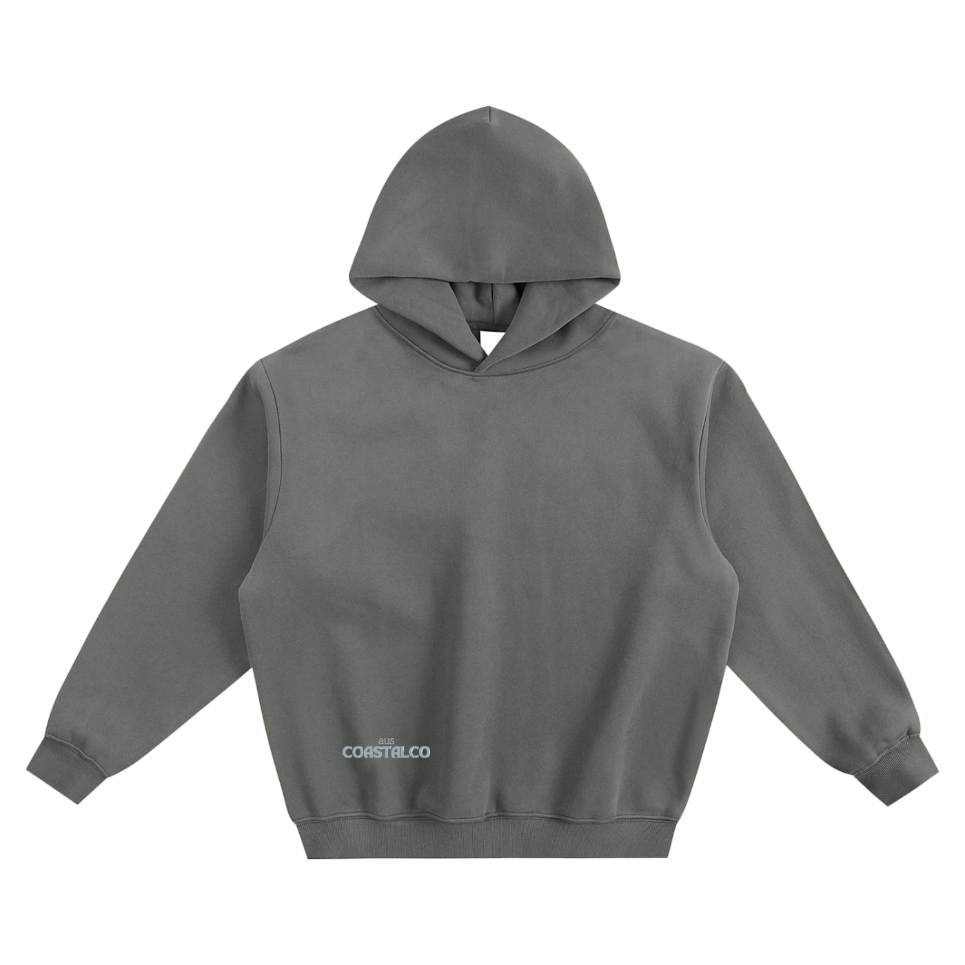 Blue OG Fleeced Boxy Hoodie