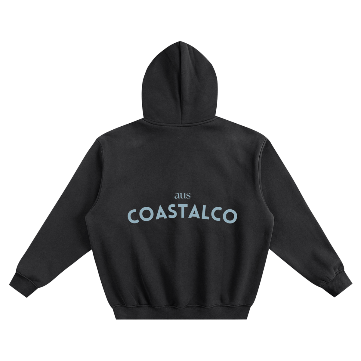 Blue OG Fleeced Boxy Hoodie