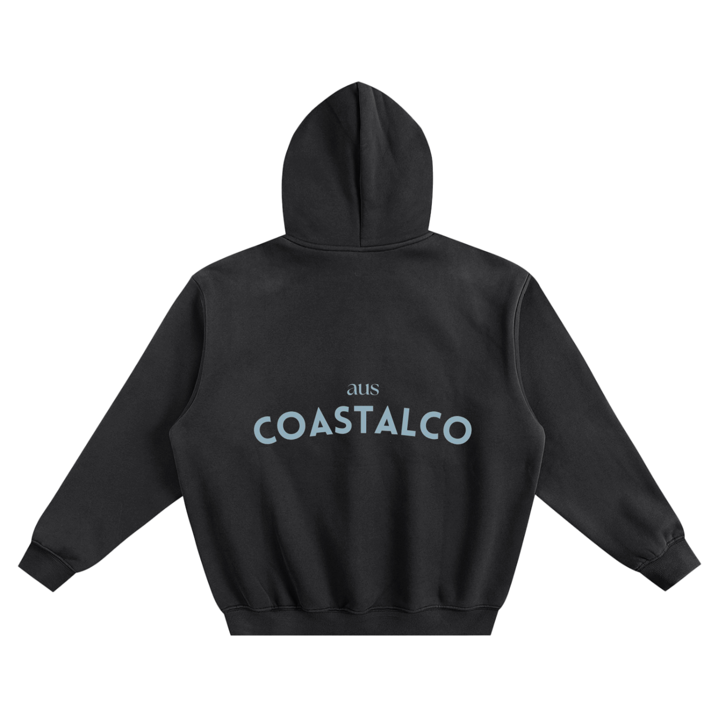 Blue OG Fleeced Boxy Hoodie