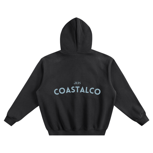 Blue OG Fleeced Boxy Hoodie
