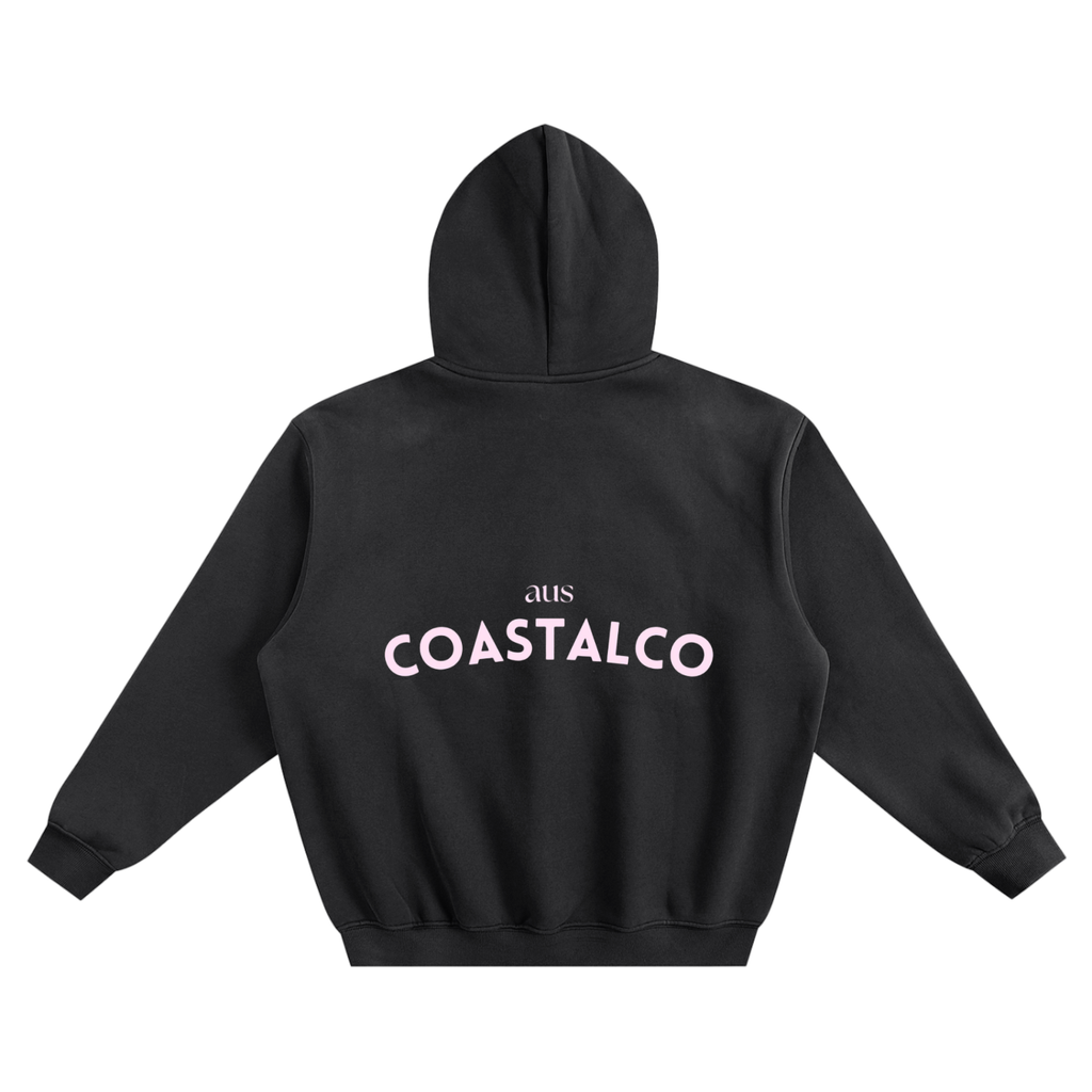 Pink OG Fleeced Boxy Hoodie