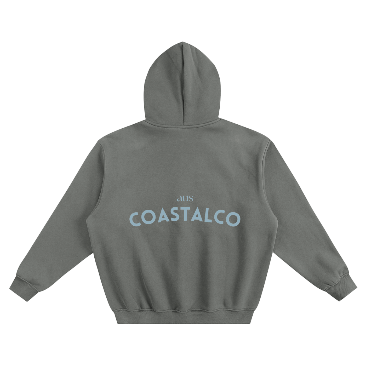 Blue OG Fleeced Boxy Hoodie