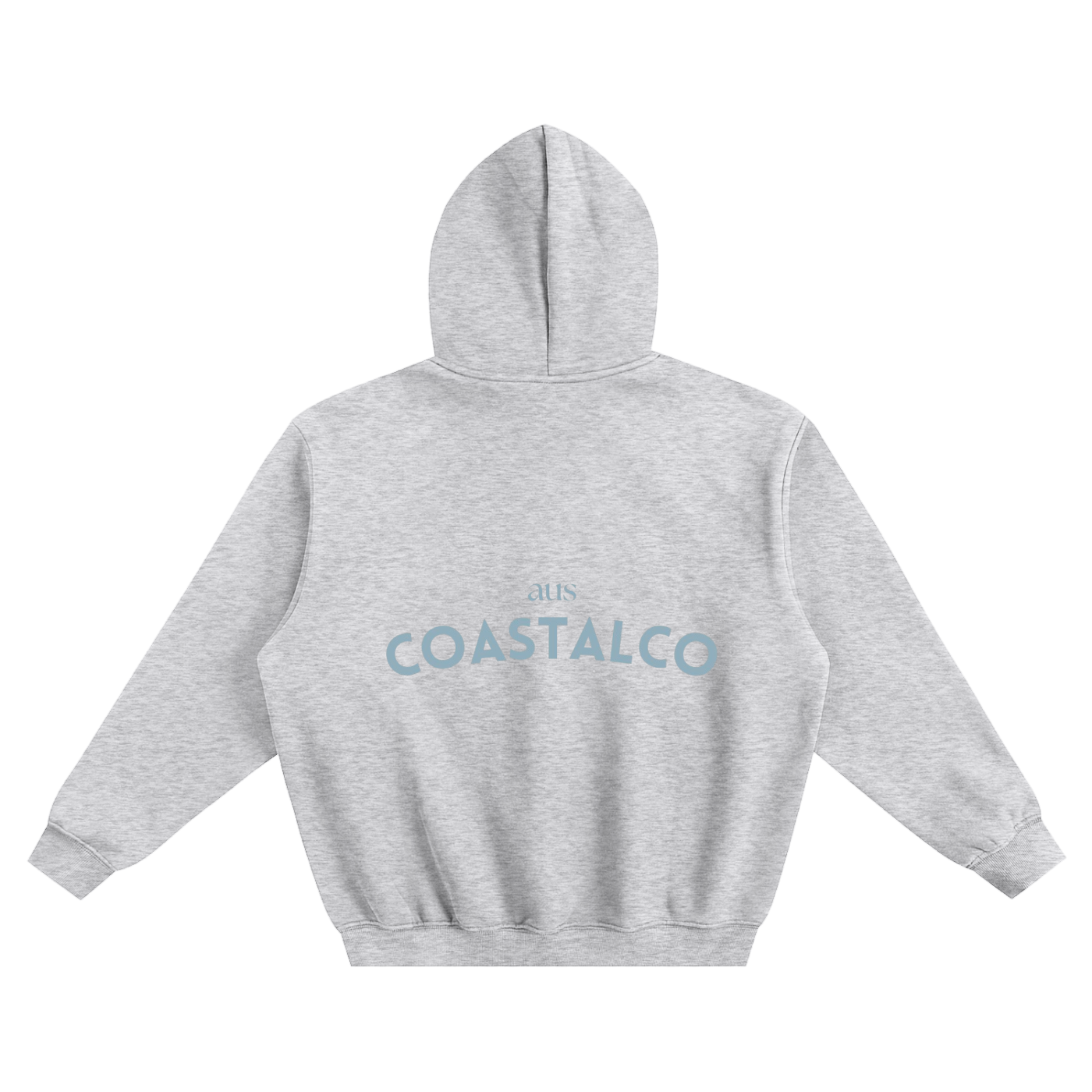 Blue OG Fleeced Boxy Hoodie