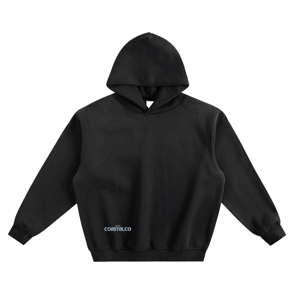 Blue OG Fleeced Boxy Hoodie