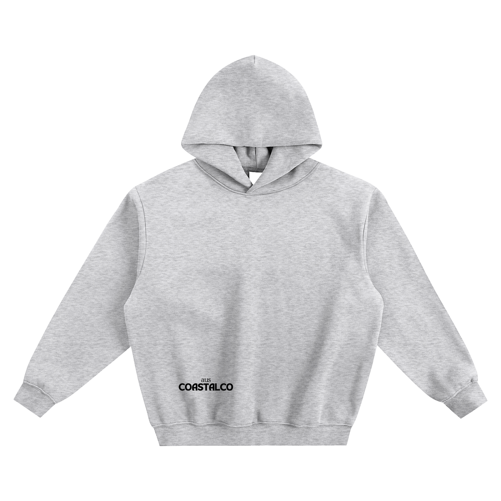 Black OG Fleeced Boxy Hoodie