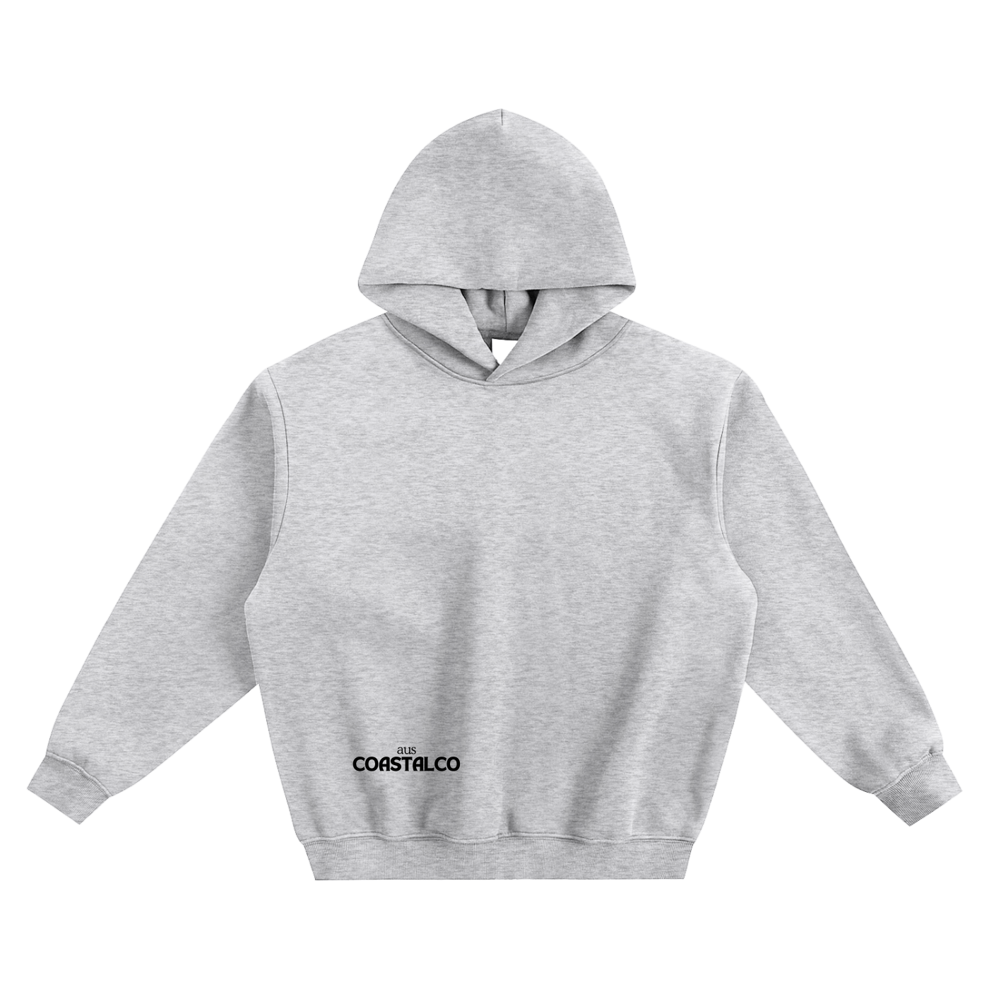 Black OG Fleeced Boxy Hoodie