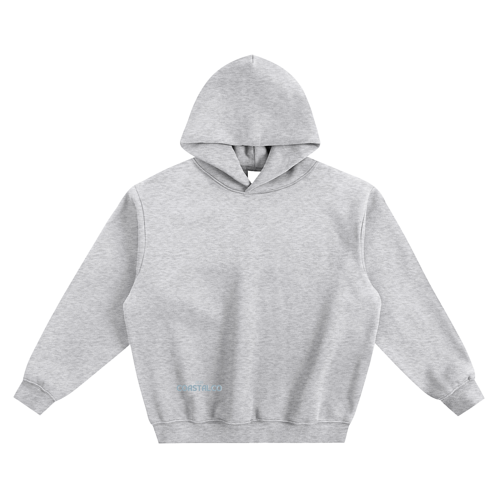 Blue OG Fleeced Boxy Hoodie