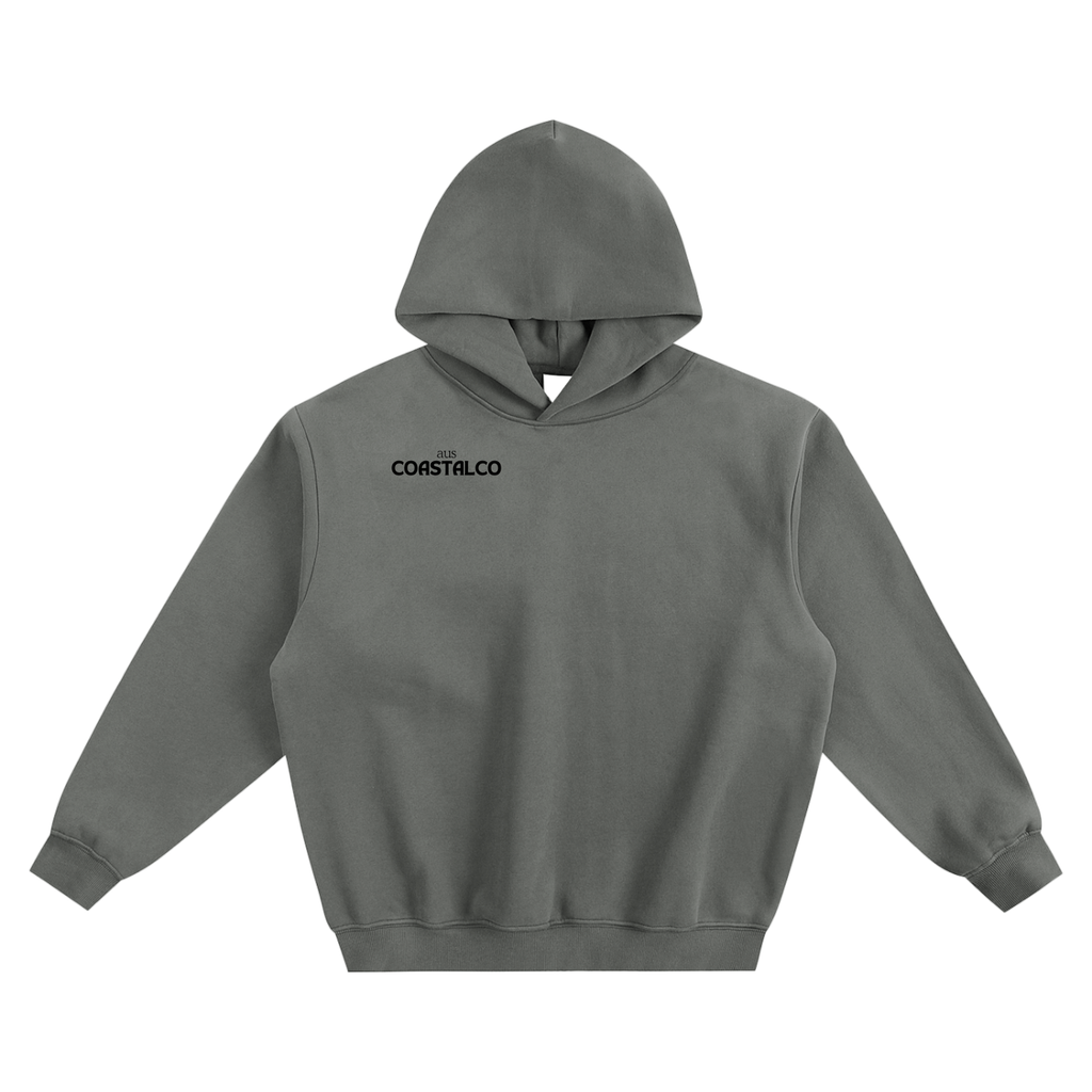Lily Flower Fleeced Boxy Hoodie